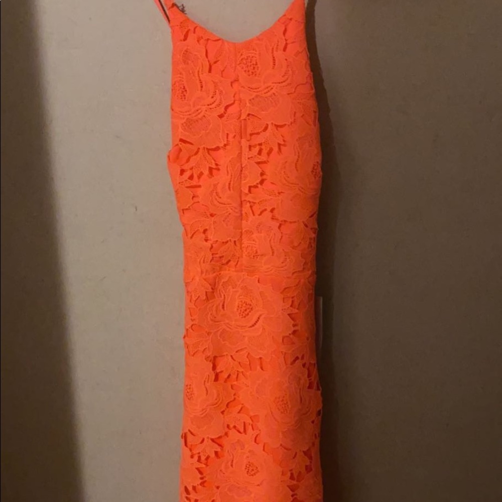 Peach club dress